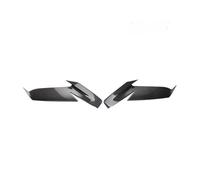 LUOWEINA 2 uds faro pegatina for cejas Compatible for LEXUS, NX300 NX200 2015-2021 fibra de carbono faro delantero párpado embellecedor cabeza luz ceja Párpados para faros de coche