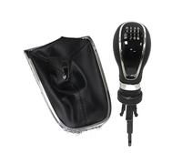 LUOWEINA 5 6 perilla cambio velocidad cubierta bota polaina palanca palanca palo Compatible for Vauxhall,OPEL Astra J GTC 2011-2019 reemplazo de la cubierta de la polaina del engranaje(6 speed)