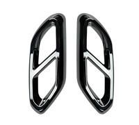 LUOWEINA Ajuste cubierta salida tubo silenciador trasero, Compatible for, Clase GLC X254 GLC260 GLC300 AMG 2023-2024 cubierta decorativa para escape de vehículo(Silver)