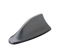 LUOWEINA Antena de coche con forma de aleta de tiburón, antenas de señal de Radio FM Compatible for Dacia, Duster Logan Sandero Stepway Lodgy Mcv 2 Dokker Antena de señal para vehículos(GRAY)