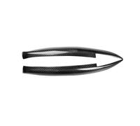 LUOWEINA Ceja for faro de coche, párpado Compatible for 1 serie E81 E82 E87 E88 04-10, embellecedor de cejas, lámpara for cabeza, pegatinas for párpados Párpados para faros de coche(Carbon Fiber)