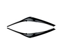LUOWEINA Ceja for faro de coche, tapa de ojo, cubierta de párpados, luz de cabeza, pegatina embellecedora for Toyota Camry 2018-2022 Párpados para faros de coche(Gloss Black)