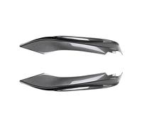 LUOWEINA Cubierta alerón lateral parachoques delantero, Compatible for, Serie 4 F32 F33 F36 M-Tech Sport Embellecedores de alerón divisor del parachoques d(Carbon Fiber Look)