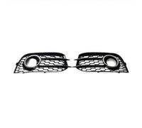 LUOWEINA Cubierta de lámpara de luz antiniebla for coche, rejilla delantera hexagonal de malla de panal, Compatible for A1 8X 2010-2014 8X0807681A 8X0807682A Rejilla de parachoques delantera para coch