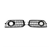 LUOWEINA Cubierta de lámpara de luz antiniebla for coche, rejilla delantera hexagonal de malla de panal, Compatible for A1 8X 2010-2014 8X0807681A 8X0807682A Rejilla de parachoques delantera para coch