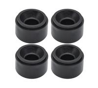 LUOWEINA Cubierta del motor de goma, apta for 4 5 6 7 SERIES F32 F33 F36 E60 E61 F07 F10 F11 G30 G31 F06 F12 F13 F01 F02 Soportes moldura ojales de goma para la cubierta del motor(4PCS)