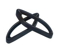 LUOWEINA Cubierta silenciador tubo escape garganta trasera 2 piezas, Compatible for, clase B W246 acero inoxidable cubierta decorativa para escape de vehículo