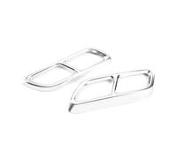 LUOWEINA Embellecedor cubierta salida tubo silenciador trasero 2 uds, Compatible for Cadillac, CT5 2020-2021 cubierta decorativa para escape de vehículo