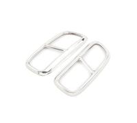 LUOWEINA Embellecedor cubierta salida tubo silenciador trasero 2 uds, Compatible for Volvo, XC90 2015-2019 cubierta decorativa para escape de vehículo