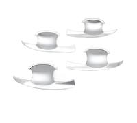 LUOWEINA Embellecedor cuenco taza cubierta manija puerta coche, apto for Hyundai, Creta Ix25 2015-2019 protector manija puerta coche(Bowl cover)