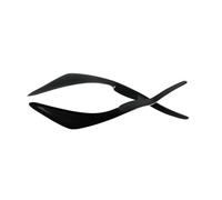 LUOWEINA Embellecedor de ceja de faro delantero de fibra de carbono for LEXUS, IS300 250 IS200T 2017-2019 Párpados para faros de coche