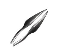LUOWEINA Embellecedor de ceja de faro delantero for Serie 3 E90 E91 2006-2011 320i 325i 330i 4 puertas, fibra de carbono, párpado de faro delantero Párpados para faros de coche