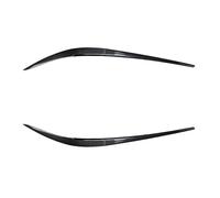 LUOWEINA Embellecedor de cejas for faros delanteros, Compatible for Serie 3 G20 G28, Compatible for sedán 2019-2023+ 320i 325i 330i, cubierta de lámpara de faro delantero Párpados para faros de coche(
