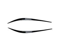 LUOWEINA Embellecedor de cejas for faros delanteros, Compatible for Serie 3 G20 G28, Compatible for sedán 2019-2023+ 320i 325i 330i, cubierta de lámpara de faro delantero Párpados para faros de coche(
