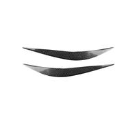 LUOWEINA Embellecedor de cejas for faros delanteros de fibra de carbono for F80 M3 F82 F83 M4 y 4 Series F32 F33 F36 Párpados para faros de coche
