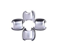 LUOWEINA Etiqueta engomada del ajuste de la cubierta cuenco taza manija puerta coche, apta for Chery, Tiggo 2005-2016 protector manija puerta coche