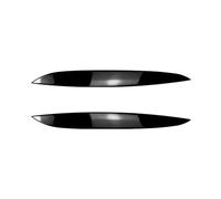 LUOWEINA Faro Delantero Ceja Párpado Compatible for Volkswagen, Compatible for VW, GOLF 4 MK4 IV 1997-2005 GFK Pegatina Faro Delantero Cubierta De Lámpara Embellecedora Ceja Párpados para faros de coc
