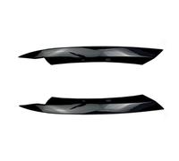 LUOWEINA Faro delantero del coche, lámpara de párpado, cejas claras, pegatina, cubierta Compatible for Volkswagen, Compatible for VW, Passat B7 2010-2014, accesorios for automóviles Párpados para faro