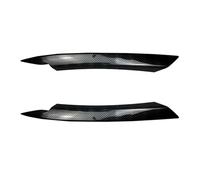 LUOWEINA Faro delantero del coche, lámpara de párpado, cejas claras, pegatina, cubierta Compatible for Volkswagen, Compatible for VW, Passat B7 2010-2014, accesorios for automóviles Párpados para faro