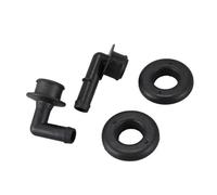 LUOWEINA Juego de ojales de codos de válvula de ventilación PCV CCV, Compatible for Jeep, Grand Cherokee 4.0L 2000-2004 53013360AA Válvula de ventilación de la sección del cárter del vehículo