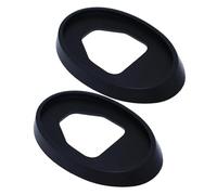 LUOWEINA Junta de base de goma for antena aérea, Compatible for 80, B4 8C 1991-1996, accesorios de cubierta de almohadilla de sellado de látigo for mástil de techo de coche Junta de antena de señal pa