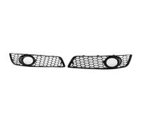 LUOWEINA Luz antiniebla delantera for coche, cubierta de parrilla embellecedora, parrilla de panal Compatible for A3 8P 2009-2013 Rejilla de parachoques delantera para coche(Black)