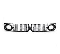 LUOWEINA Luz antiniebla for coche, cubierta de parrilla, parrilla delantera hexagonal de panal, Compatible for A5 s-line S5 B8 RS5 2008 2009 2010 2011 2012 Rejilla de parachoques delantera para coche(
