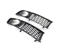 LUOWEINA Parachoques delantero del coche lámpara antiniebla rejilla parachoques Compatible for A4 B6 2002-2005 8E0807681 8E0807682 Rejilla de parachoques delantera para coche