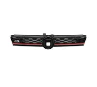 LUOWEINA Parrilla central del parachoques delantero del coche, Compatible for Volkswagen, Compatible for Golf, MK7.5 Facelift 2017-2020, rejilla frontal de malla de panal Rejilla de parachoques delant