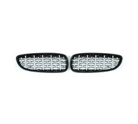 LUOWEINA Parrilla de parachoques delantero de coche ABS Diamond Grill, parrillas de carreras Compatible for Z4 E89 2009-2016 Rejilla de parachoques delantera para coche(Gloss Black)