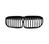 LUOWEINA Parrilla de parachoques delantero de coche, Compatible for G11 G12 7-Series 2020-2022 740i 750i 760i, accesorios de coche negros brillantes Rejilla de parachoques delantera para coche(Single
