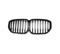 LUOWEINA Parrilla de parachoques delantero de coche, Compatible for X5 G05 2019-2022, accesorios de coche de parrilla de carreras de una sola línea Rejilla de parachoques delantera para coche