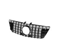 LUOWEINA Parrilla de parachoques superior delantero, Compatible for ML, clase W164 2009-2012, Compatible for accesorios de coche estilo GT R, rejilla de malla for capó automático Rejilla de parachoque