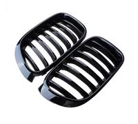 LUOWEINA Parrilla delantera de coche, parrillas de carreras Compatible for X3 F25 LCI F26 X4 2014 2015 2016 2017 2018 Rejilla de parachoques delantera para coche
