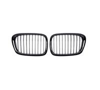LUOWEINA Parrilla delantera for automóvil, Compatible for E39 5 Series 1999-2003, rejillas ABS for automóvil de una sola línea, rejilla for capó y parachoques, parrillas de carreras Rejilla de paracho