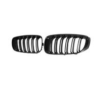 LUOWEINA Parrillas delanteras de coche, aptas para, Serie 3 GT F34 320i 328i 335i XDrive 2013-2020, rejillas de parachoques, parrillas de carreras Rejilla de parachoques delantera para coche(Gloss Bla