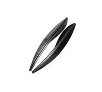 LUOWEINA Pegatina for ceja de faro delantero Compatible for Fit Jazz GE8 2009-2012, embellecedor de párpado de faro delantero de fibra de carbono, cubierta de lámpara de faro delantero Párpados para f