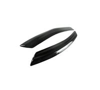 LUOWEINA Pegatina for ceja de faro delantero Compatible for SAAB, 9-3 2002-2007, fibra de vidrio/fibra de carbono, embellecedor de párpado de faro delantero, cubierta for ceja de faro delantero Párpad