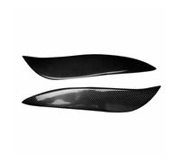 LUOWEINA Pegatina for ceja de faro delantero de coche, cubierta for faro delantero, lámpara, párpado, embellecedor for Toyota Supra 1993-1998, fibra de carbono real Párpados para faros de coche