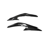 LUOWEINA Pegatina for cejas de faro delantero Compatible for Nissan, Compatible for Altima, Compatible for Teana 2016-2018, embellecedor de párpado de faro delantero de fibra de carbono, cubierta de l