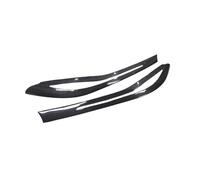 LUOWEINA Pegatina for cejas de faros delanteros Compatible for Serie 7 G11 G12 2016-2018, embellecedor de párpado de faro delantero de fibra de carbono Párpados para faros de coche