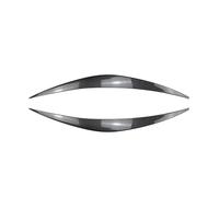 LUOWEINA Pegatina for cejas de faros delanteros de coche, Compatible for Hyundai, I30N MK3, Compatible for Hatchback 2017-2019, embellecedor de lámpara de faro delantero de coche, párpados de faros de