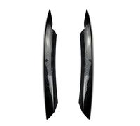 LUOWEINA Pegatina for cejas de faros delanteros de coche, Compatible for Volkswagen, Passat B7 2010-2014, cubierta for lámpara de faro delantero, embellecedor for párpado de faro delantero Párpados pa