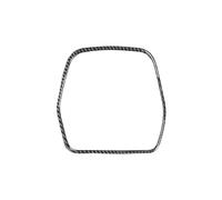 LUOWEINA Pegatinas embellecedoras for Panel altavoz tablero, Compatible for C GLC clase W205 X253 Adhesivo para la cubierta de la ventilación del ai