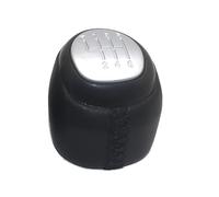 LUOWEINA Perilla palanca cambio marchas coche, cubierta polaina for maletero Compatible for SAAB, 9-3 2003-2012 reemplazo de la cubierta de la polaina del engrana(R 1 2 3 4 5 6 knob)