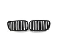 LUOWEINA Rejilla central delantera, Compatible for parrilla E83 LCI X3 2007-2010, color negro mate Rejilla de parachoques delantera para coche