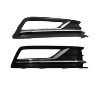 LUOWEINA Rejilla de luces antiniebla del parachoques delantero del coche, Compatible for VW, Compatible for Passat, B8 2016-2017, cubierta de lámpara antiniebla estilo estadounidense Rejilla de parach