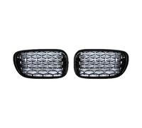 LUOWEINA Rejilla de parachoques delantero de coche, apta para, serie 7 G11 G12 730li 740li 2016-2019, parrillas ABS for automóvil, piezas de parrilla, parrillas de carreras de diamantes Rejilla de par