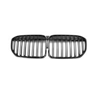 LUOWEINA Rejilla de parachoques delantero de coche, Compatible for parrillas de carreras con capó negro brillante Serie 7 G11 G12 730i 740i 750i 740e 730d 2020-2022 Rejilla de parachoques delantera pa