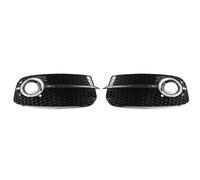 LUOWEINA Rejilla de parachoques delantero inferior de panal de reacondicionamiento de estilo de coche Compatible for Q5 Facelift 2013-2017 rejilla de lámpara de luz antiniebla modificada Rejilla de pa